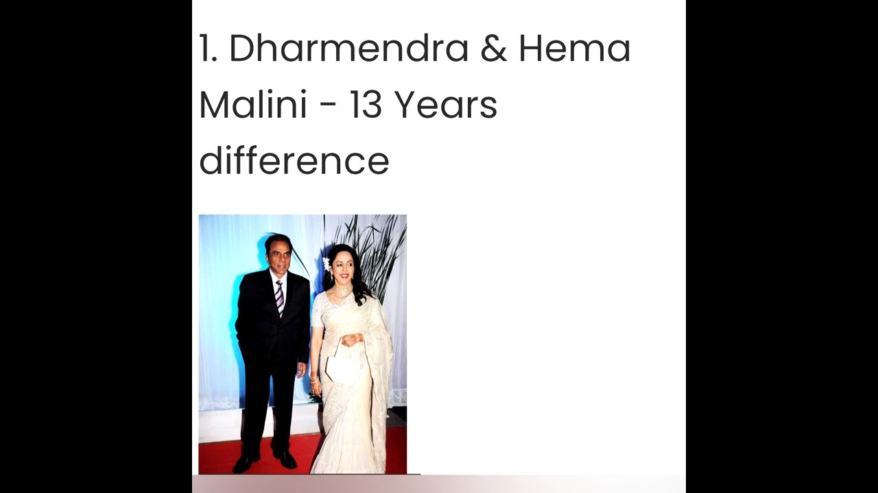 Bollywood Couples With Maximum Age Difference youtubeshorts Bollywood Couples With Maximum Age Difference youtubeshorts