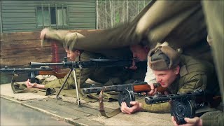 картинка: ФИЛЬМ! НЕМЕЦКИЕ ДИВЕРСАНТЫ НАПАДАЮТ НА МАШИНУ ГЕНЕРАЛА! Смерш. Лисья нора! 4 Серия! Русский фильм