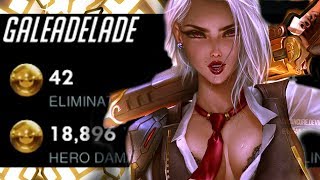 GALE DOMINATING AS ASHE! [ OVERWATCH SEASON 19 TOP 500 ]