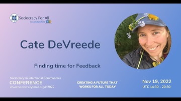 Finding time for feedback, by Cate deVreede & Treehouse Village Ecohousing