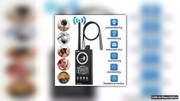 Professional Anti Spy Camera Detector K68 Bug Scanner Security Protection RF Signal Cam Hidden Gadg