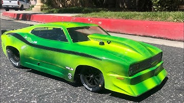 My traxxas slash 2wd drag build called watermelon proline inspired launches