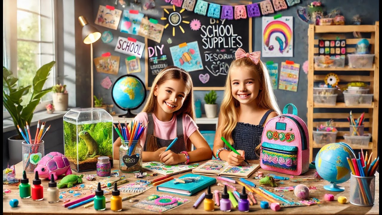 Cool DIY School Supplies You Can Make at Home! - YouTube
