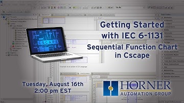 Getting Started with IEC 6-1131 Sequential Function Chart in Cscape