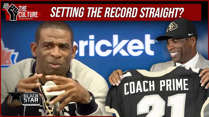 Did Coach Prime Set The Record Straight? Deion San...