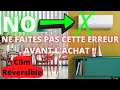 Comment et quel clim rversible choisir en 2023  top 5 des meilleurs  test conseils  tuto qualit