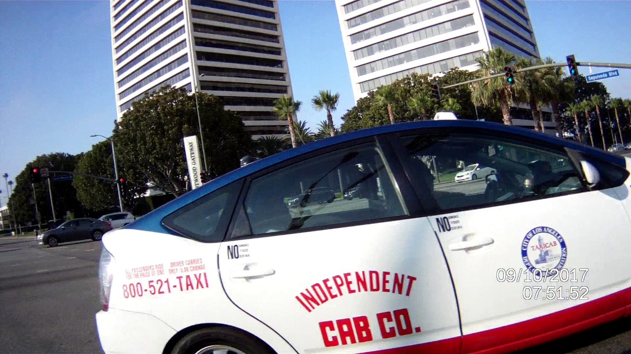 Independent Cab Co. almost hits me in crosswalk 71217 YouTube