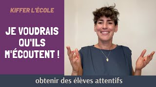 Que faire pour que les enfants écoutent? Astuce 1