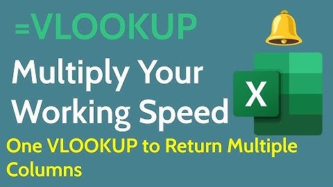 Use One VLOOKUP to Return Multiple Columns in Excel (No Repetition Needed!)