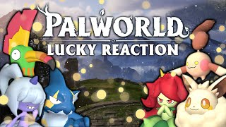 SIX AWESOME LUCKY PAL REACTIONS!!! (Palworld Lucky Reaction)
