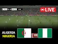 LIVE Algeria Vs Nigeria Quater Final Africa Cup Of Nations 2026 PES 21 Simulation Gameplay 