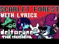 Scarlet forest with lyrics  deltarune the musical imsywu