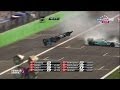 Big Crash and flip - WSR 3 5 Monza Race 1 2014