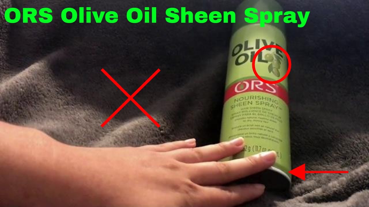 Olive Oil Nourishing Sheen Spray