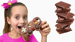 sofia and max made a chocolate challenge collection of the best videos for children