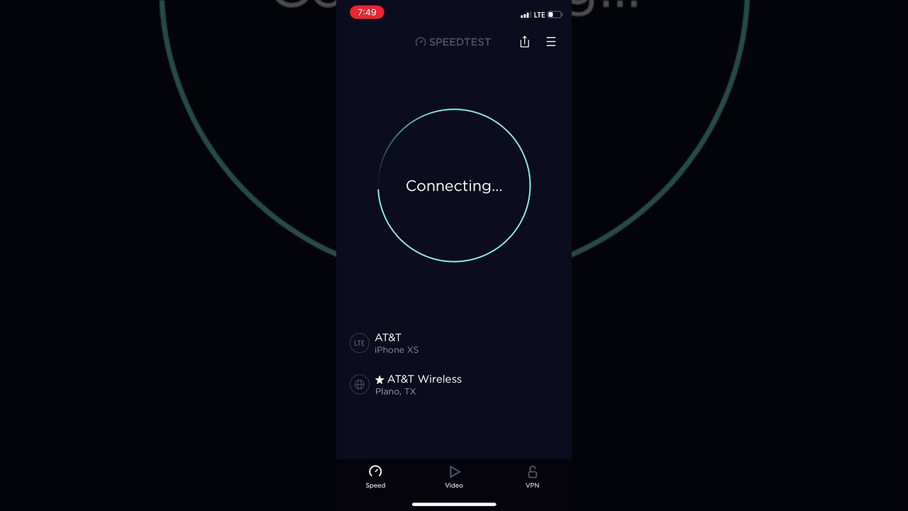 AT&T LTE SpeedTest inside Burger King Inside Exxon - Nash, Texas Fast LTE Speeds Indoor SpeedTest :)