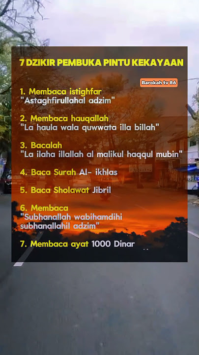 Download lagu 7 Dzikir Pembuka Pintu Kekayaan #quotes #motivasiislam #motivasidiri