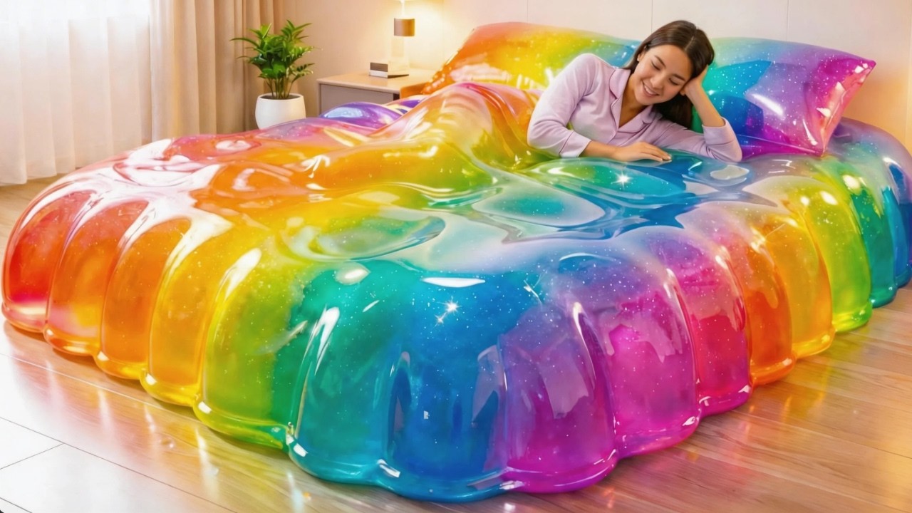 ✨ Which Surreal AI Dream Bed Looks The Most Unreal? 🛏️🌙 | Ultimate Visual-Only ASMR Experience