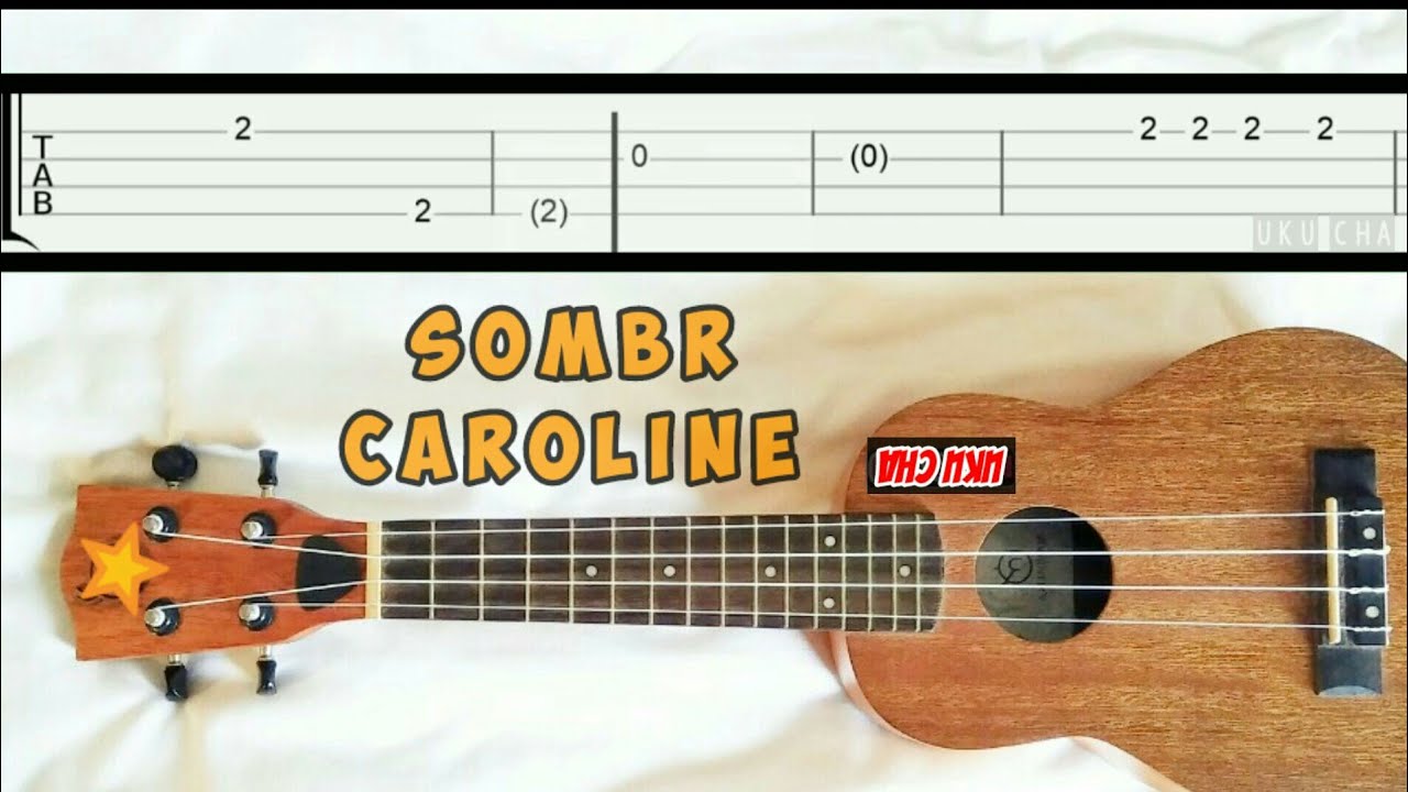 Melody Sombr Caroline Slow Easy Melody Fingerpicking Fingerstyle