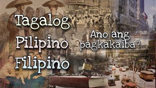 Pagkakaiba ng TAGALOG, FILIPINO, at PILIPINO (Sa loob ng isang minuto) | History Guy Explains