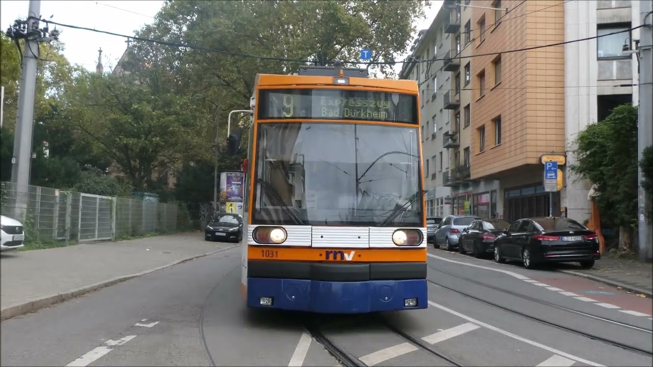 Straßenbahn Mannheim Impressionen