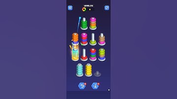 Nut sort - color puzzle game by kiwi fun level 212