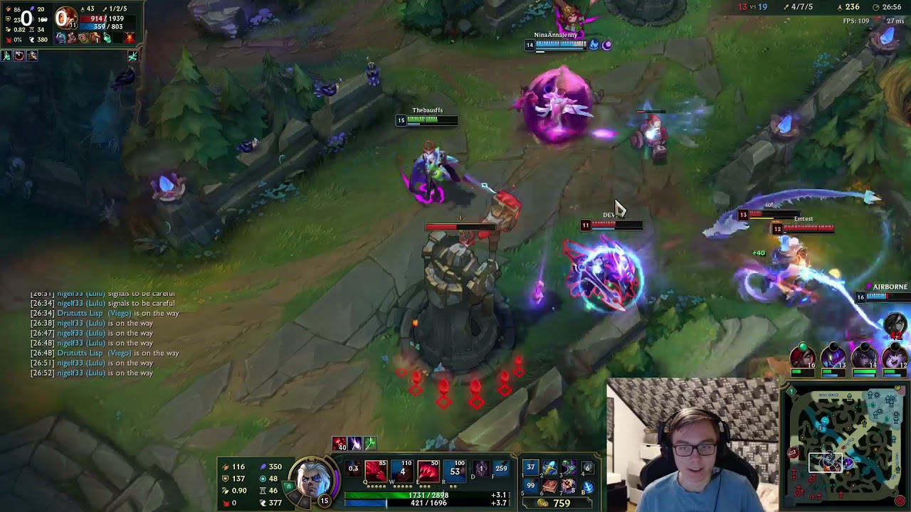 Thebausffs thinks he might be the best Swain?! Hmm watch this to be sure why.