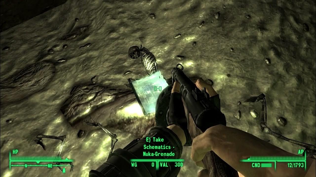 Fallout 3 Schematics - Nuka Grenade (Map Location) - YouTube