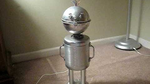 Mr. Roboto, the Ipod Playing Robot