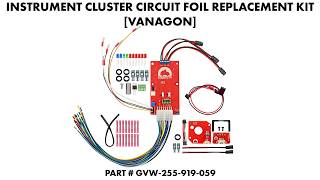Gowesty Printed Circuit Board Replacement Kit Installation