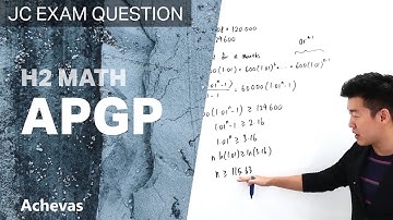 APGP - JC H2 Math | JPJC 2020 Exam Question #h2math #achevas