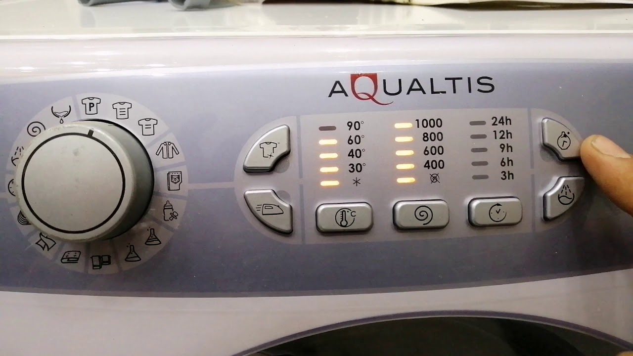 شرح كيفيه استخدام الغساله ارستون اكوالتس