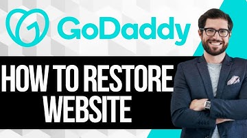 How to Restore Godaddy Website