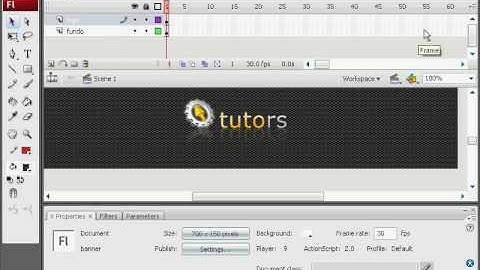 Banner ( Flash ) | Videos Tutoriais - Tutors.com.br