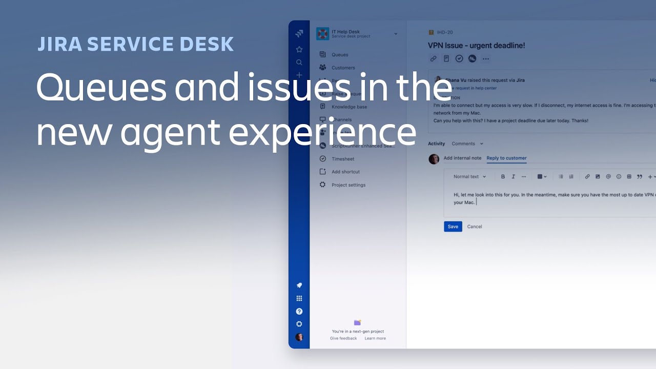 Jira Service Desk Queues And Issues In The New Agent Experience