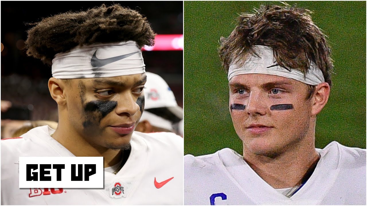Reaction to Justin Fields dropping below BYU QB Zach Wilson in Todd McShay's draft rankings | Get Up