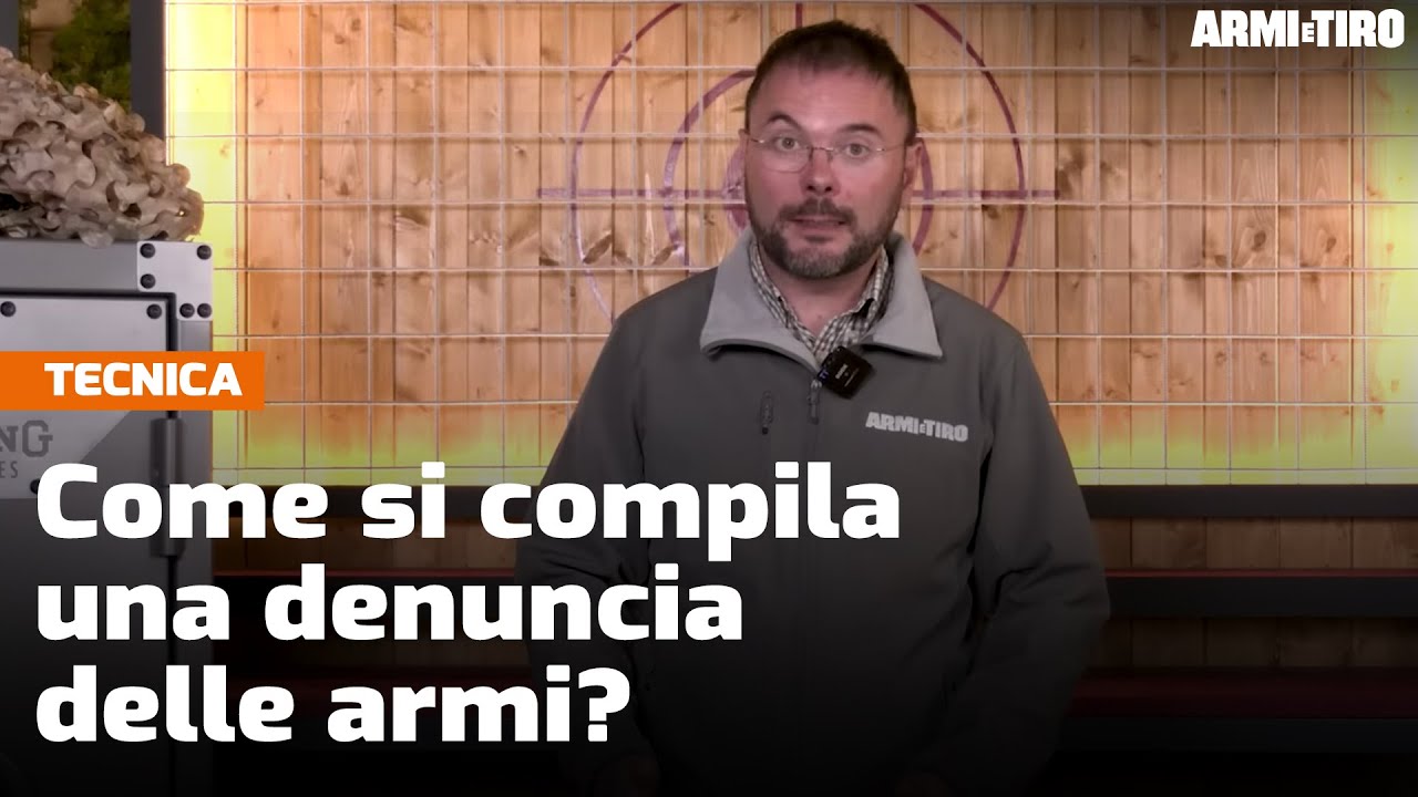 La denuncia delle armi: le regole per una compilazione ottimale - Armi e Tiro Academy