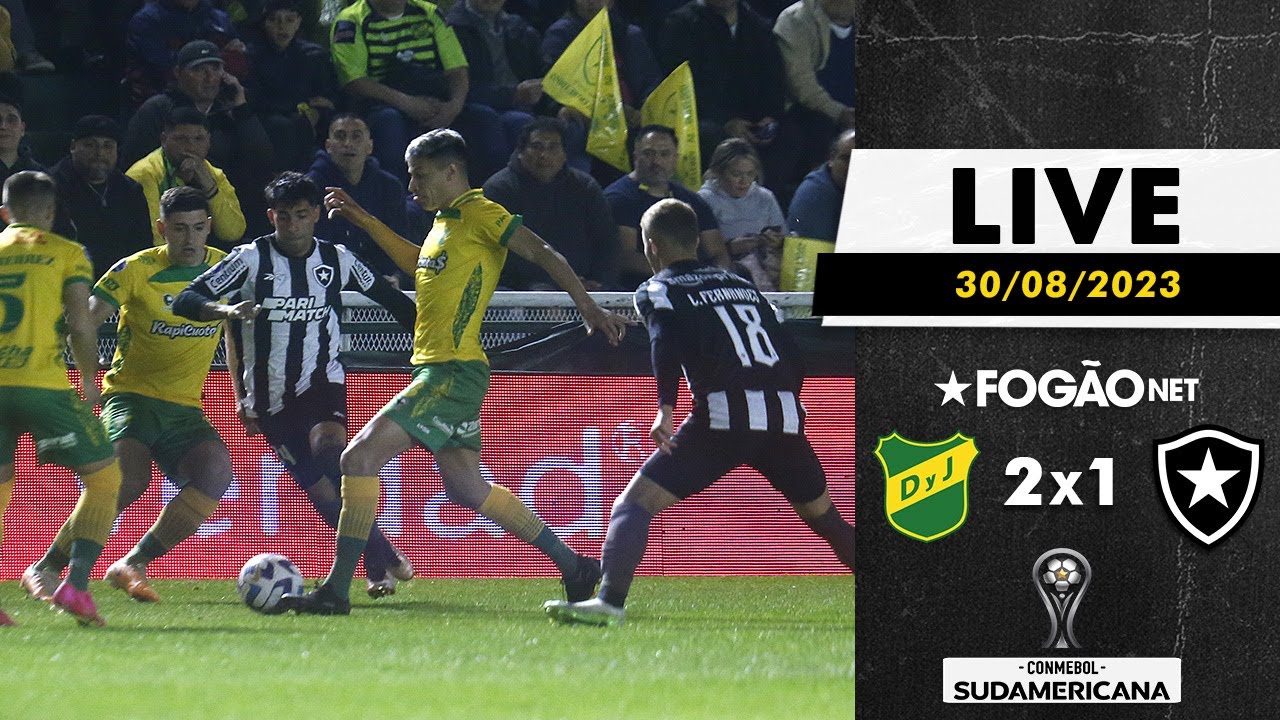 FOGÃONET LIVE: DEFENSA Y JUSTICIA 2 X 1 BOTAFOGO (PÓS-JOGO) - QUARTAS ...