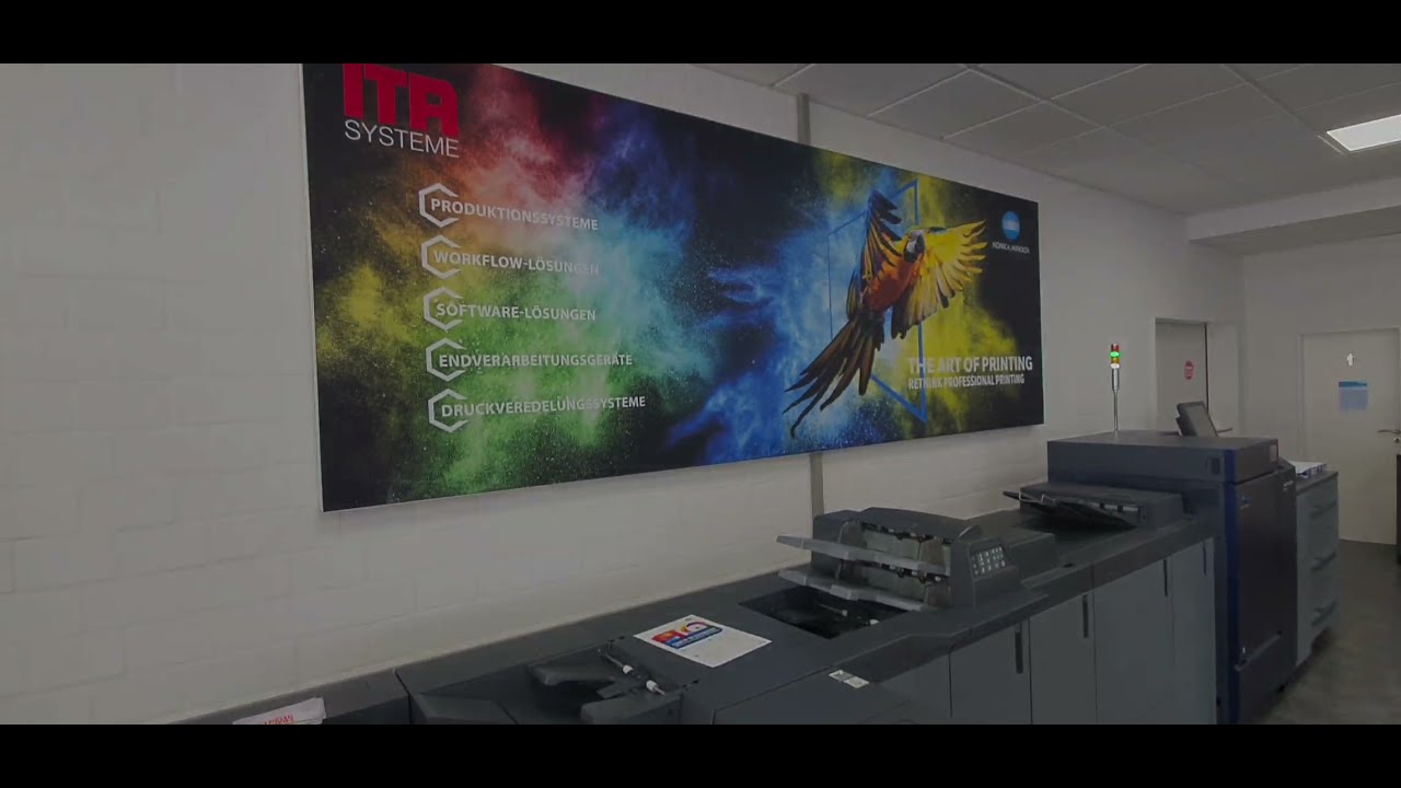 Konica Minolta AccurioPress C6085 Broschürendruck über SD-513