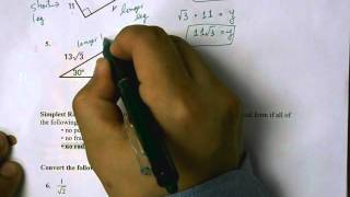 7 4 Special Right Triangles Examples