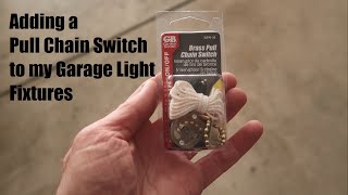 Garage Lighting Upgrades - Energy Conservation mods | GSW-32 Pull Chain Switch Net Worth
