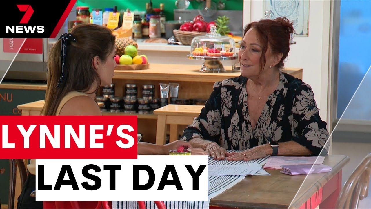 Lynne McGranger films final scene for Home and Away after 33 years | 7NEWS