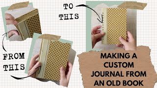 Making a Custom Journal from an Old Book