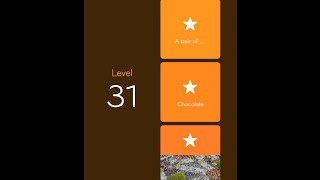 94% Answers Level 31 - A Pair of & Chocolate screenshot 2