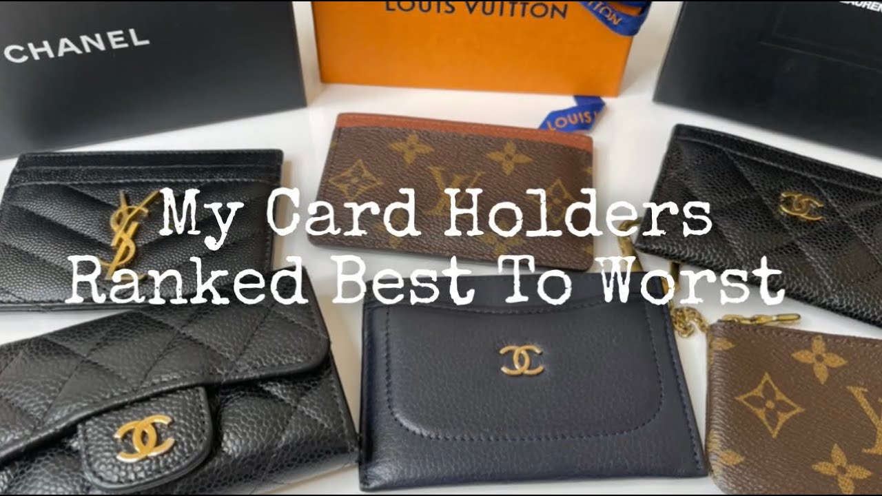 Best to Worst Luxury Card Holders: Chanel, Louis Vuitton & Saint