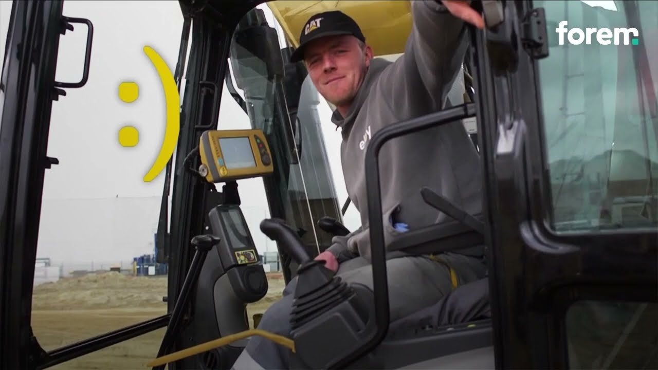 Le métier de conducteur d'engins de terrassement