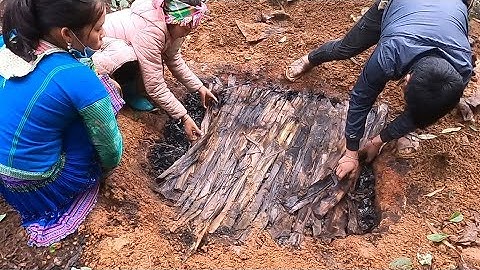 DAO MÈO CHÚ DIA ► Đi rừng lấy than củi rèn dao