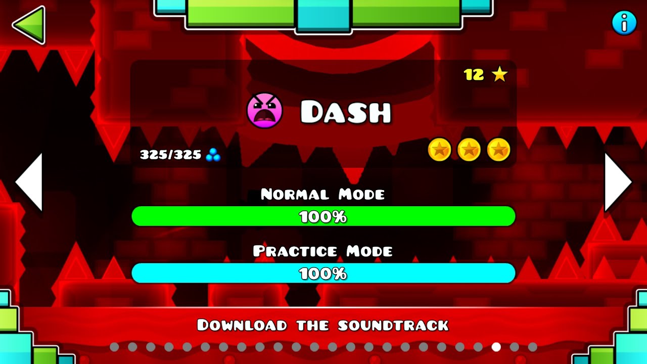 Dash 100% All coins (Nivel 22) | Geometry Dash 2.2 | Sebas9176 - YouTube