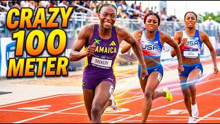 Another Young Female Jamaican Sprinter Destroying Americans- Sabrina Dockery 100m