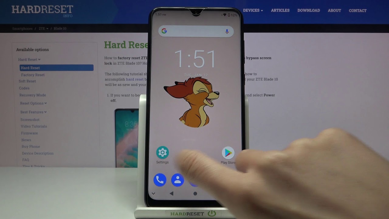 How to Enable Dial Pad Tones on ZTE Blade 10 - Manage Keypad Tones